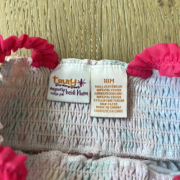 18 Month Bubble Romper / Onesie. By Heidi Klum. EUC. - Picture 6 of 7